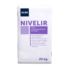 Підлога самовирівнювальна для підлоги ALBA NIVELIR